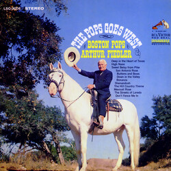 The Boston Pops Orchestra / Arthur Fiedler The Pops Goes West Vinyl LP USED