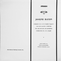 Joseph Haydn / Prof. Jakob Stämpfli / Wiener Barockensemble / Theodor Guschlbauer Symphony No. 53 In D Major ("Imperial") / "Acis And Galatea": Overtu