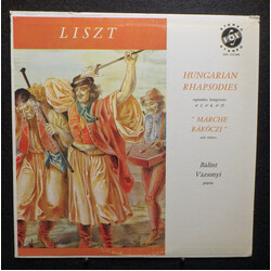 Franz Liszt / Bálint Vázsonyi Hungarian Rhapsodies Vinyl LP USED