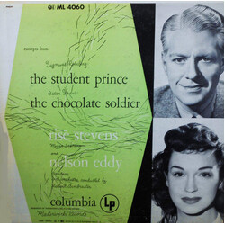 Nelson Eddy / Risë Stevens The Student Prince / The Chocolate Soldier Vinyl LP USED