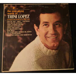 Trini Lopez The Sing-Along World Of Trini Lopez Vinyl LP USED