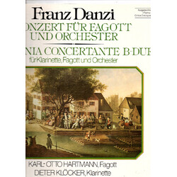 Franz Danzi / Karl-Otto Hartmann / Dieter Klöcker / Concerto Amsterdam / Jaap Schröder Konzert Für Fagott Und Orchester / Sinfonia Concertante B-Dur V