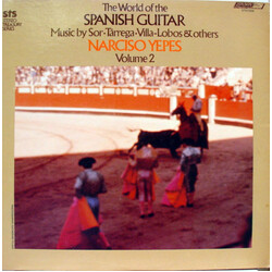 Narciso Yepes The World Of The Spanish Guitar Vol. 2 Vinyl LP USED