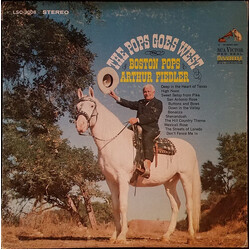 The Boston Pops Orchestra / Arthur Fiedler The Pops Goes West Vinyl LP USED
