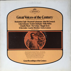 Various Great Voices Of The Century Vinyl LP USED