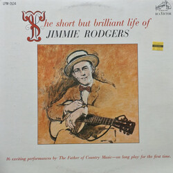 Jimmie Rodgers The Short But Brilliant Life Of Jimmie Rodgers Vinyl LP USED