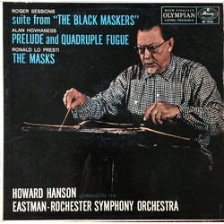 Howard Hanson / Eastman-Rochester Orchestra Hovhaness: Prelude & Quadruple Fugue, LoPresti: The Masks, Sessions: The Black Maskers Vinyl LP USED