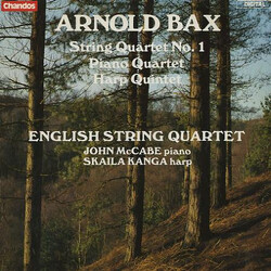 Arnold Bax / English String Quartet / John McCabe (2) / Skaila Kanga String Quartet No. 1 / Piano Quartet / Harp Quintet Vinyl LP USED