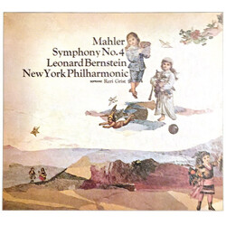 Gustav Mahler / The New York Philharmonic Orchestra / Leonard Bernstein Symphony No. 4 In G Major Vinyl LP USED