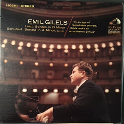 Emil Gilels / Franz Liszt / Franz Schubert Sonata In B Minor - Sonata In A Minor, Op.143 Vinyl LP USED