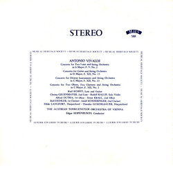Tonkünstler Orchestra / Karl Scheit / Christa Gruenmayer / Rudolf Kalup / Alfred Dutka / Ernst Krall / Rolf Eichler / Adolf Schoebinger / Hilde Langfo