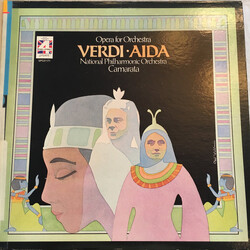 Giuseppe Verdi / National Philharmonic Orchestra / Tutti Camarata Aida Vinyl LP USED