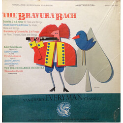 Zürcher Kammerorchester / Edmond De Stoutz / Adolf Scherbaum / Ulrich Lehmann / André Raoult / André Jaunet / André Lardrot The Bravura Bach Vinyl LP 