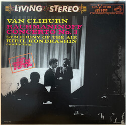 Sergei Vasilyevich Rachmaninoff / Van Cliburn / Symphony Of The Air / Kiril Kondrashin Concerto No. 3 Vinyl LP USED
