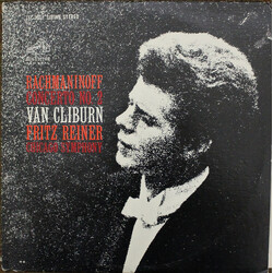 Sergei Vasilyevich Rachmaninoff / Van Cliburn / Fritz Reiner / The Chicago Symphony Orchestra Concerto No. 2 Vinyl LP USED