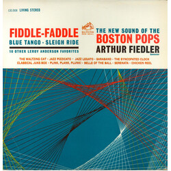 The Boston Pops Orchestra / Arthur Fiedler Fiddle-Faddle - Blue Tango - Sleigh Ride - 10 Other Leroy Anderson Favorites Vinyl LP USED