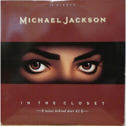Michael Jackson In The Closet (Mixes Behind Door #2) VINYL 12" USED