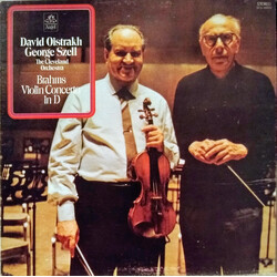 Johannes Brahms / David Oistrach / George Szell / The Cleveland Orchestra Violin Concerto In D Vinyl LP USED