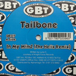 Tailbone In My Mind (The Helix Remix) / Welcome To My Mind USED VINYL 12INCH