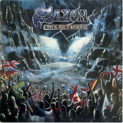 Saxon Rock The Nations Vinyl LP USED