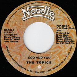 The Topics / Loreli (2) God And You USED VINYL 7INCH REISSUE