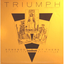 Triumph (2) Somebody's Out There USED VINYL 12INCH PROMO SINGLE 33 S RPM
