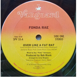 Fonda Rae Over Like A Fat Rat VINYL 12" USED