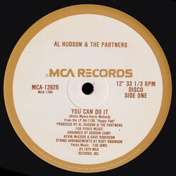 Al Hudson & The Partners You Can Do It / I Don't Want You To Leave Me USED VINYL 12INCH 33 S RPM