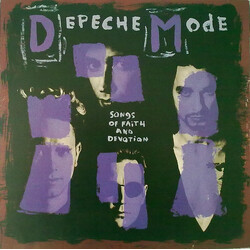 Depeche Mode Songs Of Faith And Devotion Vinyl LP USED