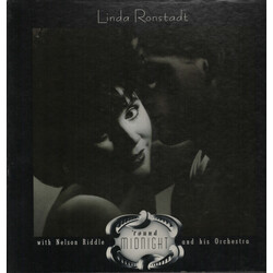 Linda Ronstadt / Nelson Riddle And His Orchestra 'Round Midnight Vinyl 3 LP Box Set USED