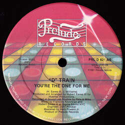 D-Train You're The One For Me VINYL 12" USED