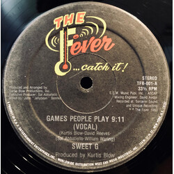 Sweet G Games People Play VINYL 12" USED