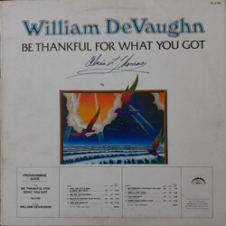 William DeVaughn Be Thankful For What You Got Vinyl LP USED