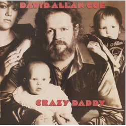 David Allan Coe Crazy Daddy Vinyl LP USED