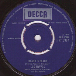 Los Bravos Black Is Black / I Don't Care VINYL 7" USED