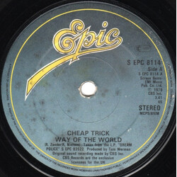 Cheap Trick Way Of The World USED VINYL 7INCH 45 RPM SINGLE