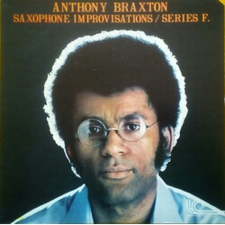 Anthony Braxton Saxophone Improvisations / Series F. Vinyl LP USED