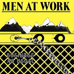 Men At Work Business As Usual Vinyl LP USED