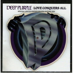 Deep Purple Love Conquers All USED VINYL 7INCH SHAPE SINGLE LIMITED EDITION PICTURE DISC