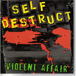 Self Destruct (2) Violent Affair USED VINYL 7INCH EP 33 S RPM