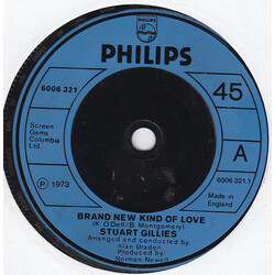 Stuart Gillies Brand New Kind Of Love USED VINYL 7INCH 45 RPM SINGLE