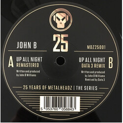 John B 25 Years Of Metalheadz - The Series - Part 1 USED VINYL 12INCH