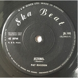 Pat Rhoden Jezebel / You Can Hold My Hand USED VINYL 7INCH 45 RPM SINGLE