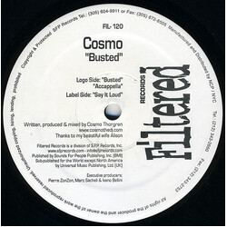 Cosmo (2) Busted VINYL 12" USED
