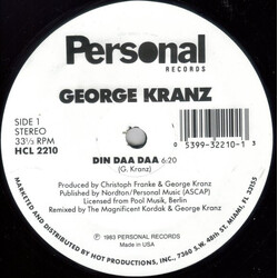 George Kranz Din Daa Daa VINYL 12" USED