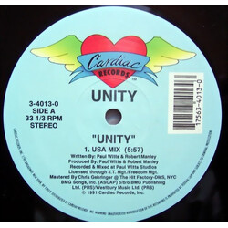 Unity Unity USED VINYL 12INCH 33 S RPM STEREO
