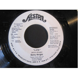 Betty Wright Life USED VINYL 7INCH 45 RPM PROMO STEREO