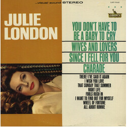 Julie London You Don't Have To Be A Baby To Cry Vinyl LP USED