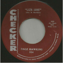 Dale Hawkins Liza Jane / Back To School USED VINYL 7INCH 45 RPM