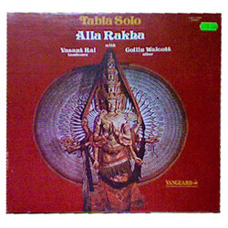 Alla Rakha Tabla Solo Vinyl LP USED